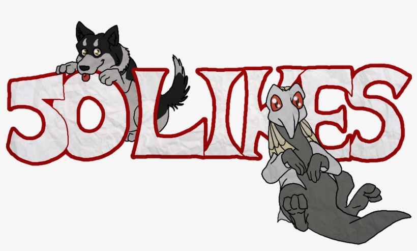 Image - 50 Likes Png, transparent png