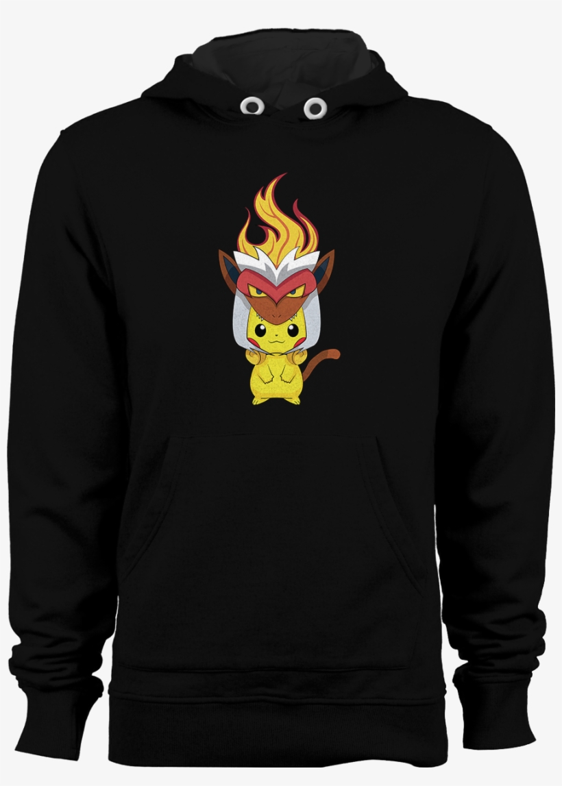 Pokemon - Pikachu-infernape Hoodies - Men's Silence Of The Lambs Inspired Buffalo Bill's, transparent png