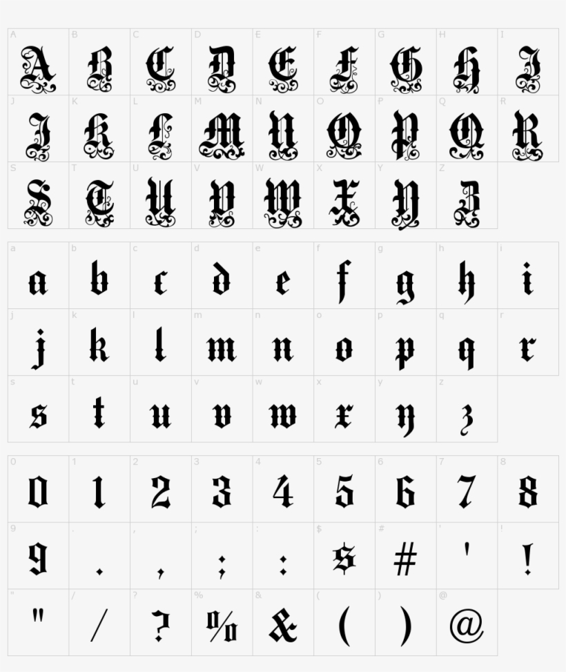 Font Characters - Slim Sans Serif, transparent png