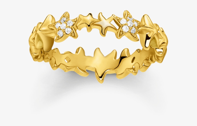 Thomas Sabo Starfish Ring, transparent png
