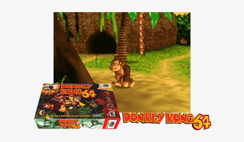 Donkey Kong 64 -image - Donkey Kong 64 Nintendo 64 N64, transparent png