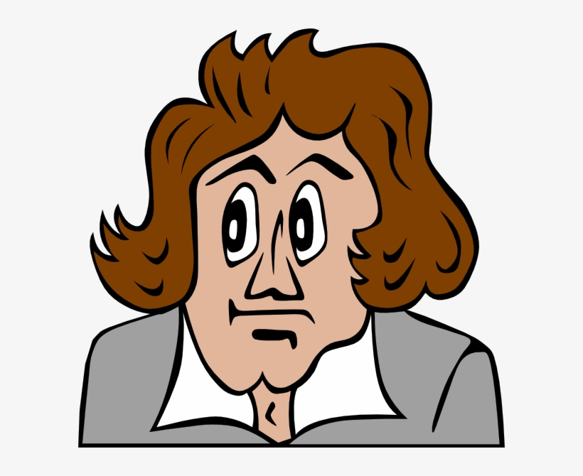 This Free Clipart Png Design Of Beethoven Cartoon - Beethoven Cartoon, transparent png