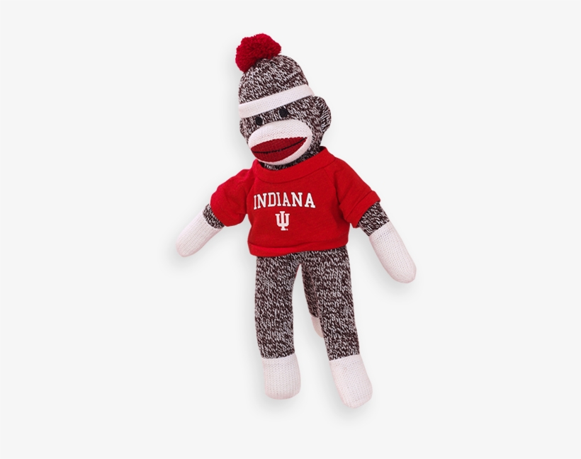 Image For Iu Bean Bag Monkey Sock - Indiana University Bloomington, transparent png