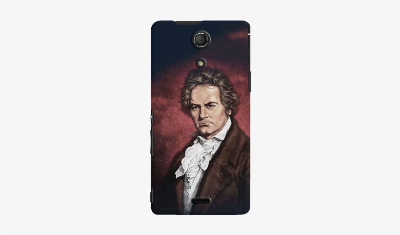 Ludwig Van Beethoven Closeup Case For Sony Xperia Zr - Iphone, transparent png