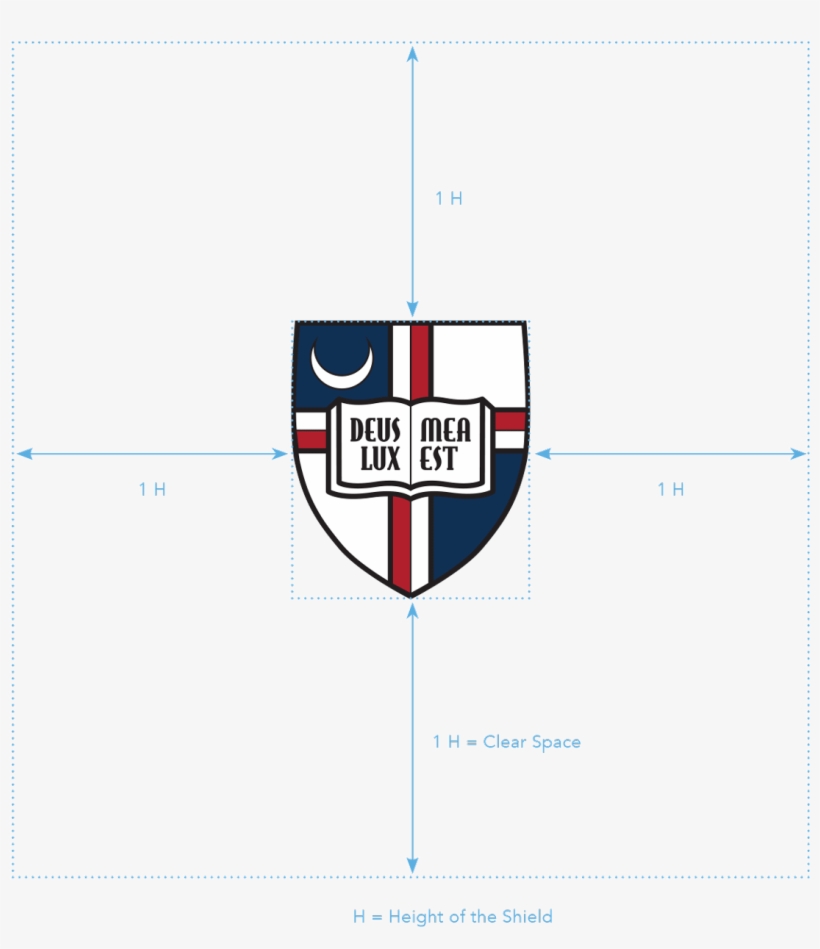 Shield Clear Space Graphic - Catholic University Of America, transparent png