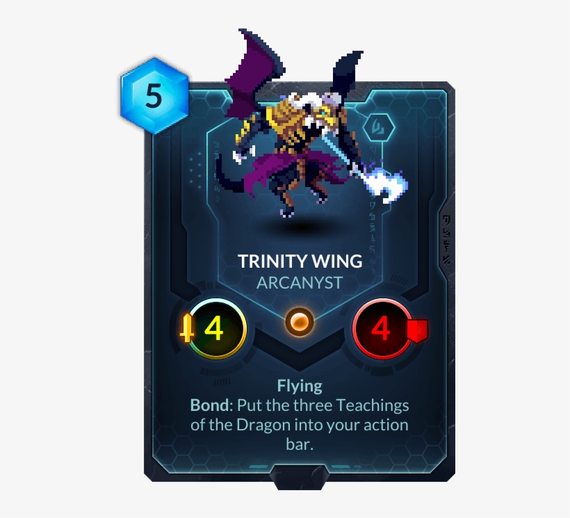 Trinity Wing Duelyst, transparent png