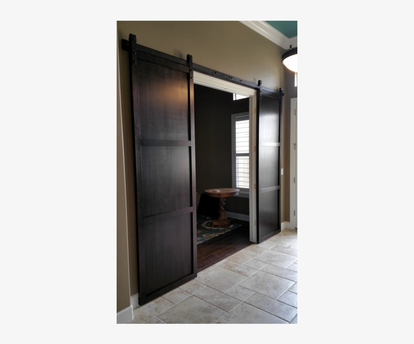 Dark Brown Sliding Barn Door - Interior Barn Door Scottsdale, transparent png