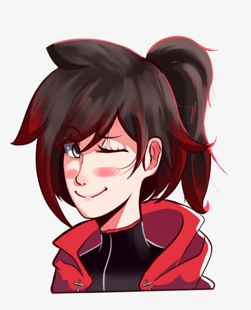 Fan Artruby With A Ponytail Is Something I Think We - Rwby, transparent png