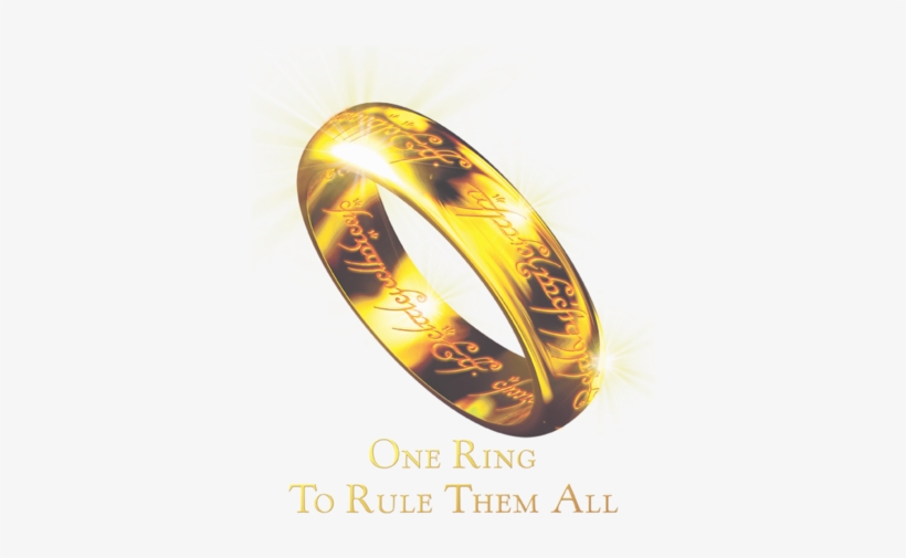Lord Of The Rings One Ring Women's T-shirt - Lord Of The Rings: The Two Towers Poster 27 X 41in, transparent png