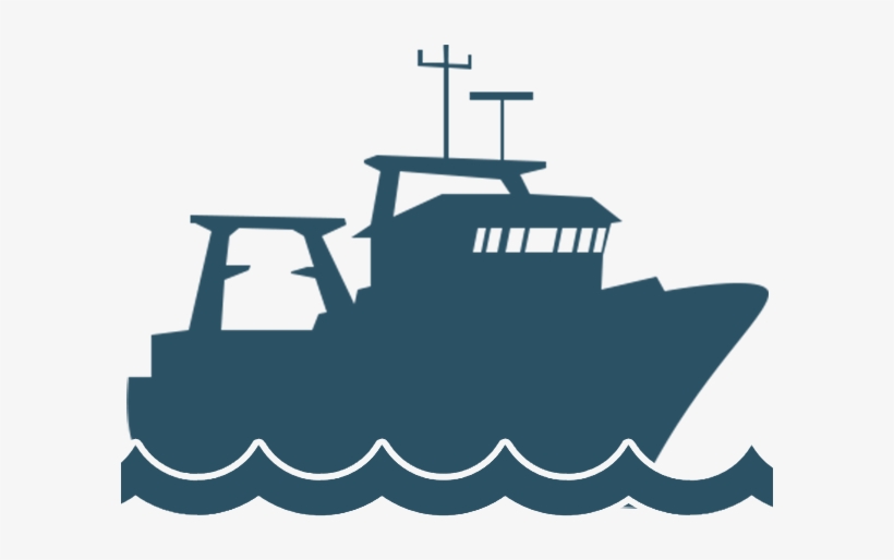 Fishing Trawler Icon, transparent png
