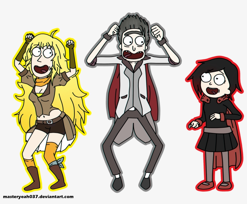 Com Rick Sanchez Professor Ozpin Yang Xiao Long Clothing - Scratch Rick And Morty, transparent png