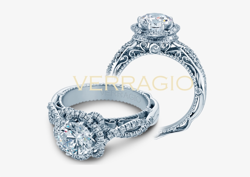 If You're Dreaming Of A Halo Style Engagement Ring, - Verragio Insignia, transparent png
