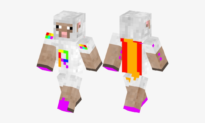 Minecraft Sheep, transparent png
