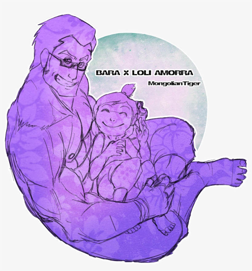 “ Bara Amon And Loli Korra, transparent png