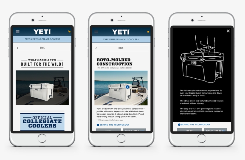 Yeti Coolers - Iphone, transparent png