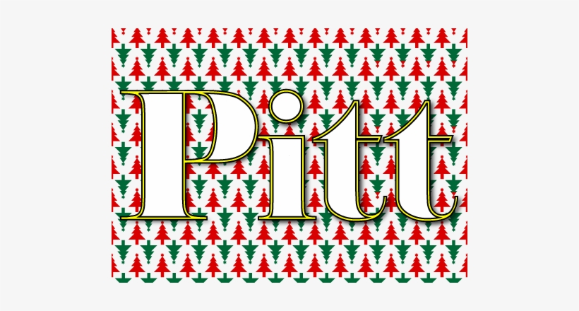 Wooden Pittsburgh Holiday Card - University Of Pittsburgh, transparent png