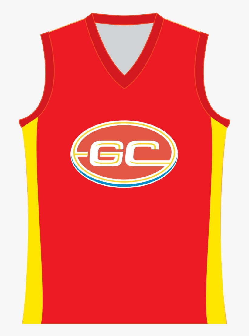Gold Coast Jumper - Gold Coast Suns Jumper, transparent png