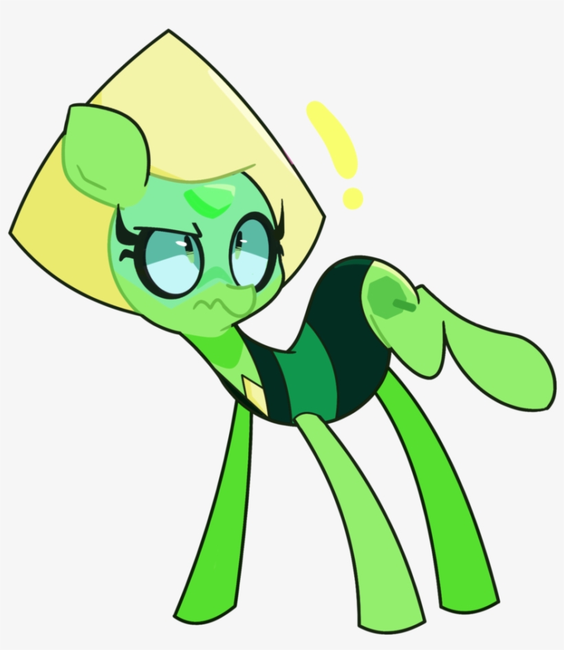 Turtlefarminguy, Crystal Gems, Exclamation Point, Peridot - Steven Universe Gems Peridot, transparent png