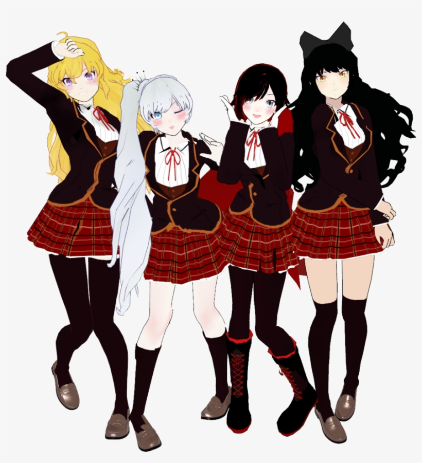 Clipart Resolution 1024*939 - Blake Belladonna School Uniform, transparent png