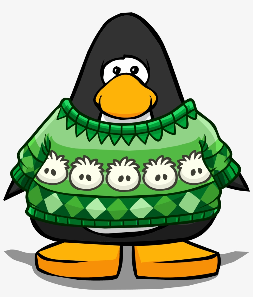 Holiday Puffle Story On A Player Card - Club Penguin Blue Tux, transparent png