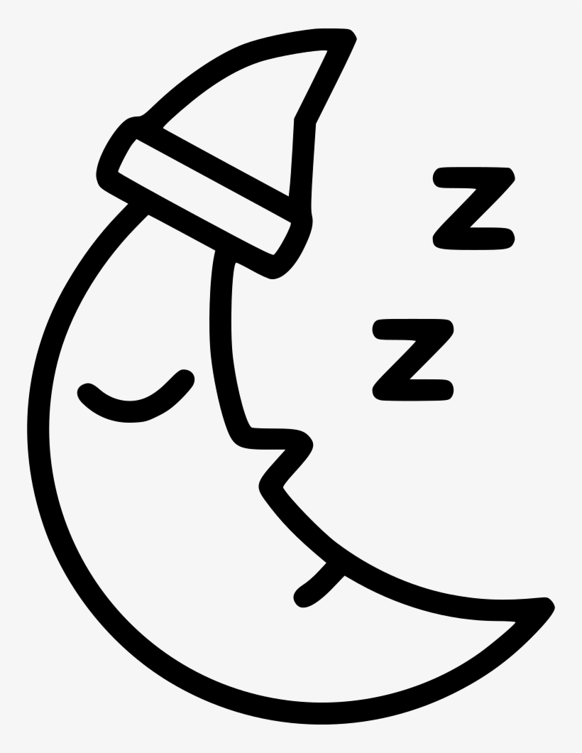 Night Sleepy Time Moon Comments - Night, transparent png