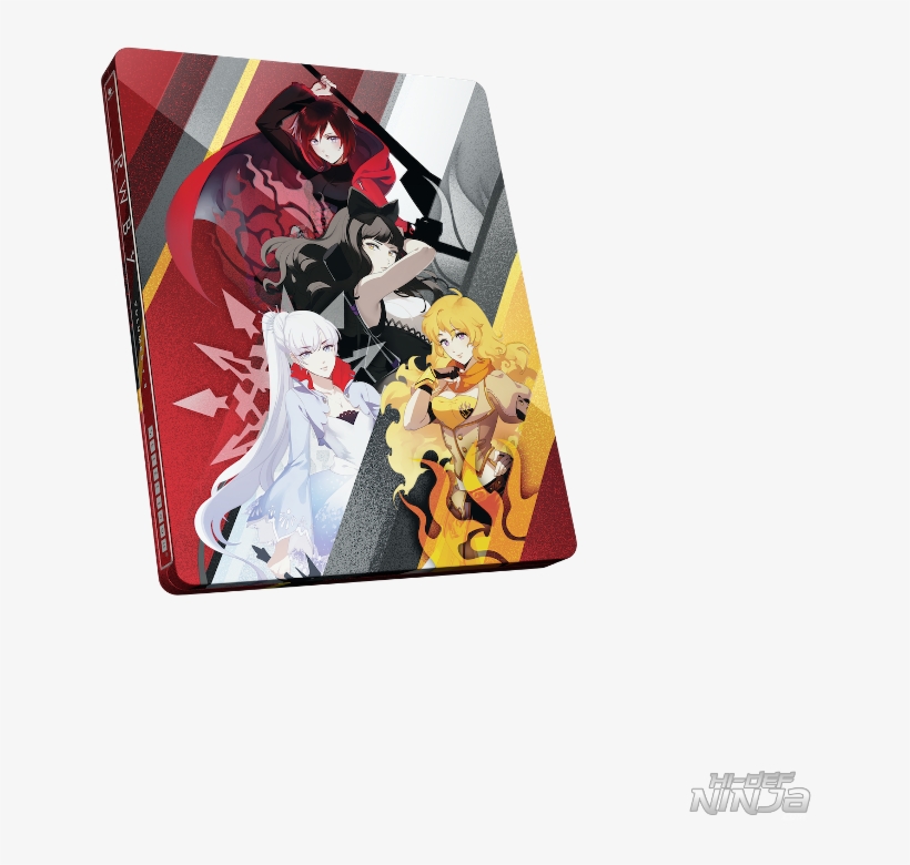 “rooster Teeth Has Been Very Excited To Work With Cinedigm - Rwby 1-3: Beacon; Blu-ray;, transparent png