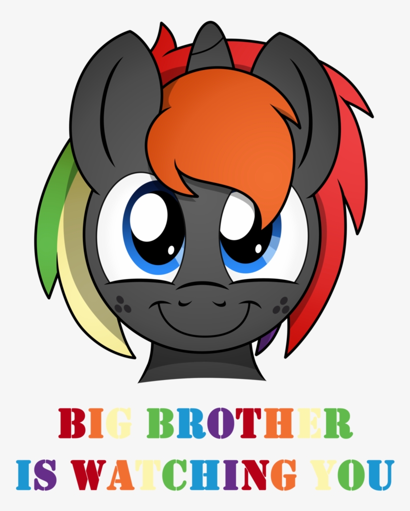 Pananovich, Big Brother Is Watching, Freckles, Oc, - You Brother Happy Birthday Card, transparent png