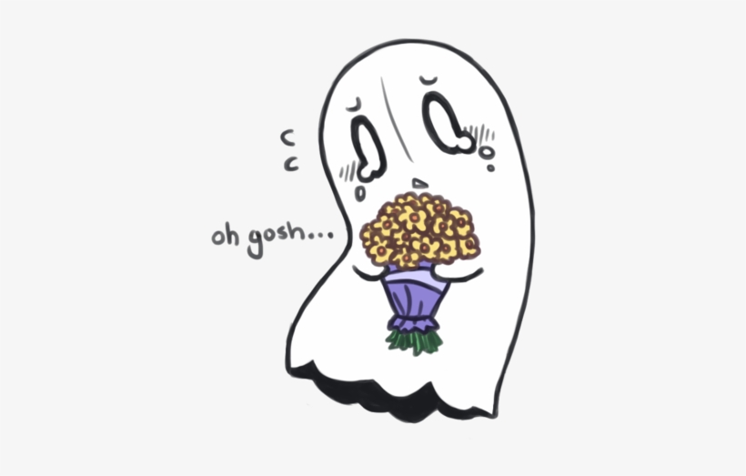 Heeeere Comes Napstablook - Napstablook Png, transparent png
