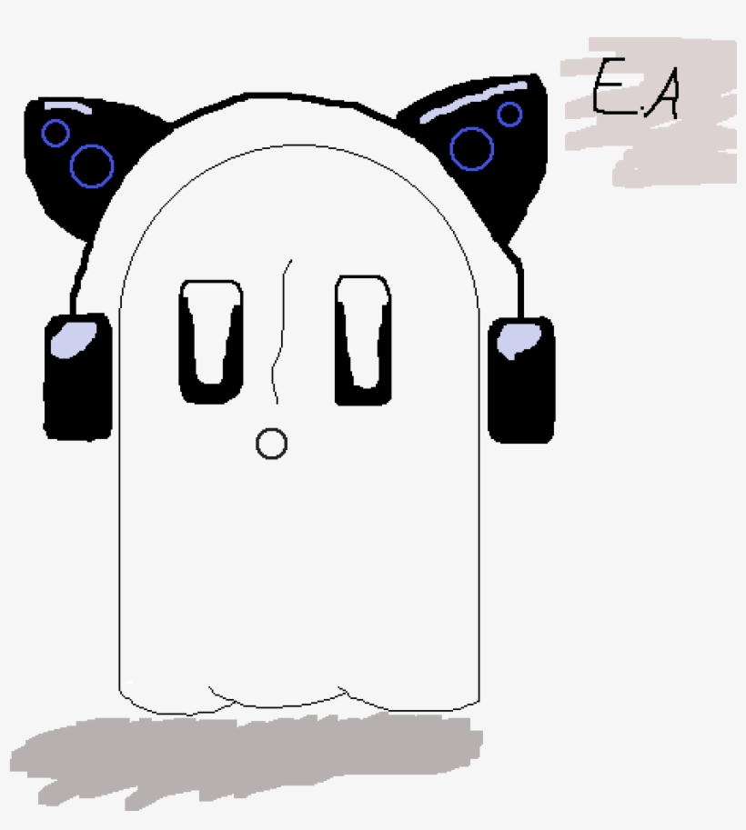 Napstablook <3, transparent png