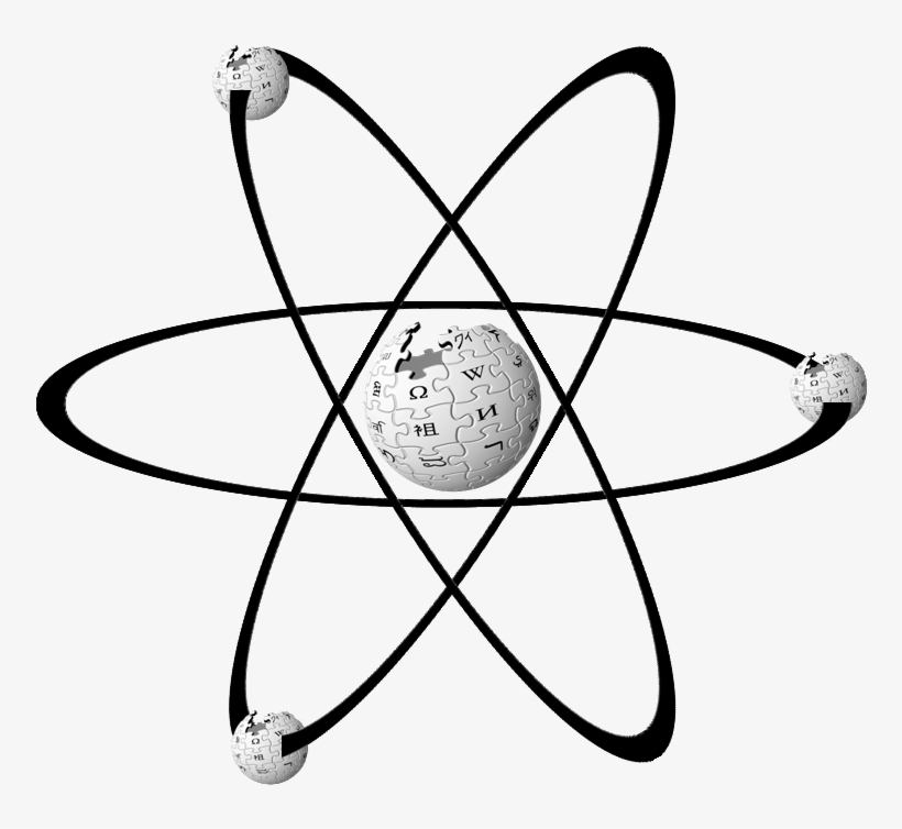 Wikipedia Logo Atom - Proton Png, transparent png