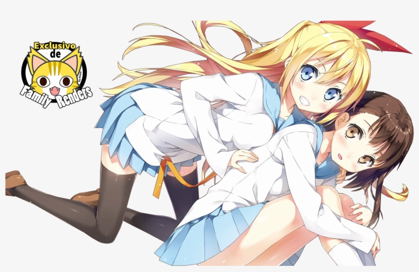 Anime Nisekoi Render, transparent png