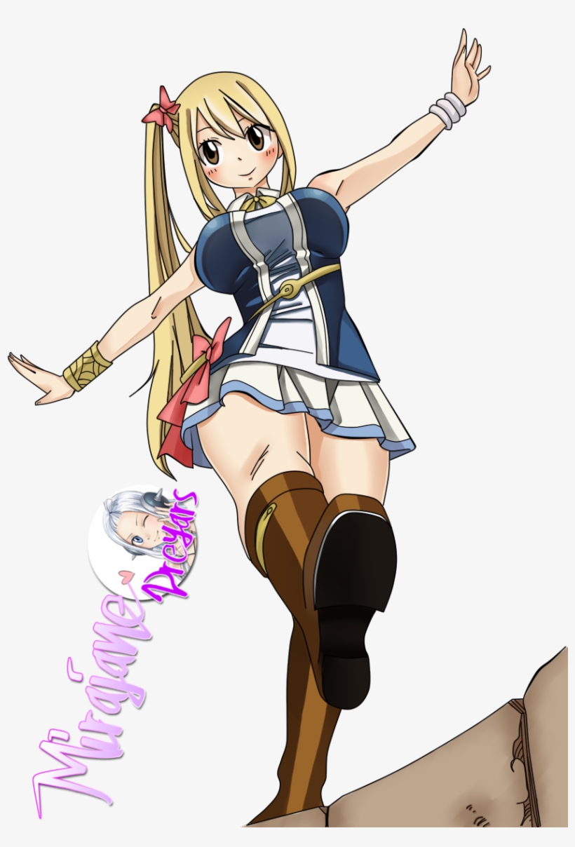 Free Download Lucy Heartfilia Png Clipart Lucy Heartfilia - Lucy Heartfilia Official Art Render, transparent png