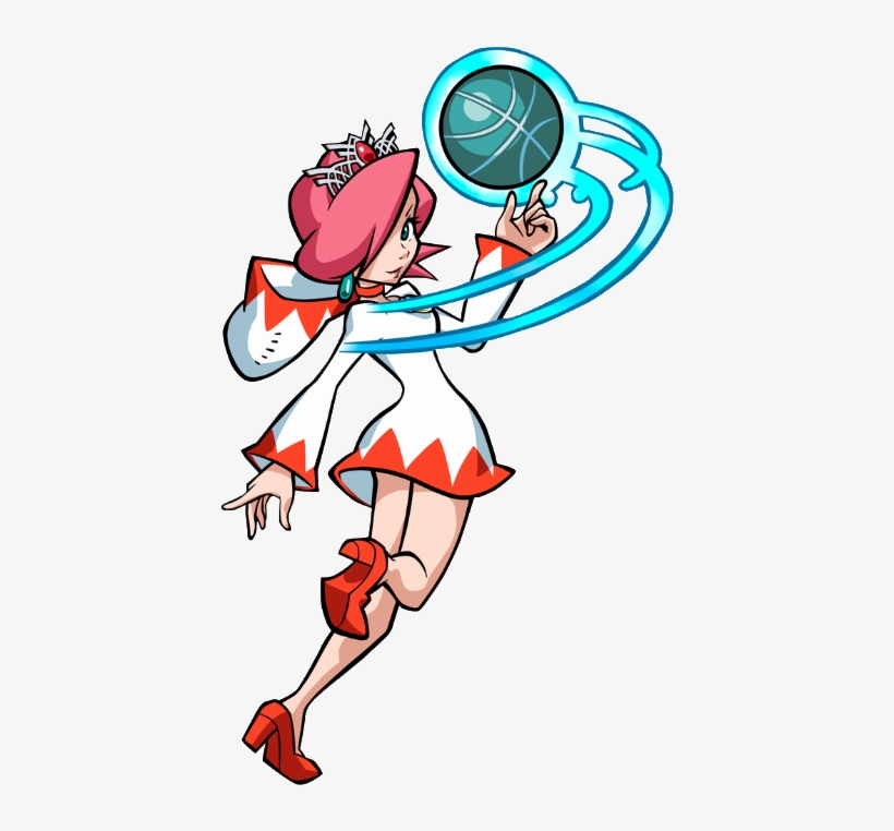 View Samegoogleiqdbsaucenao M3on3-whitemage , - Mario Hoops 3 On 3 Artwork, transparent png