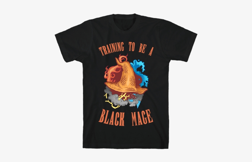 Training To Be A Black Mage Mens T-shirt - Light Inside Has Broken But I Still Work, transparent png