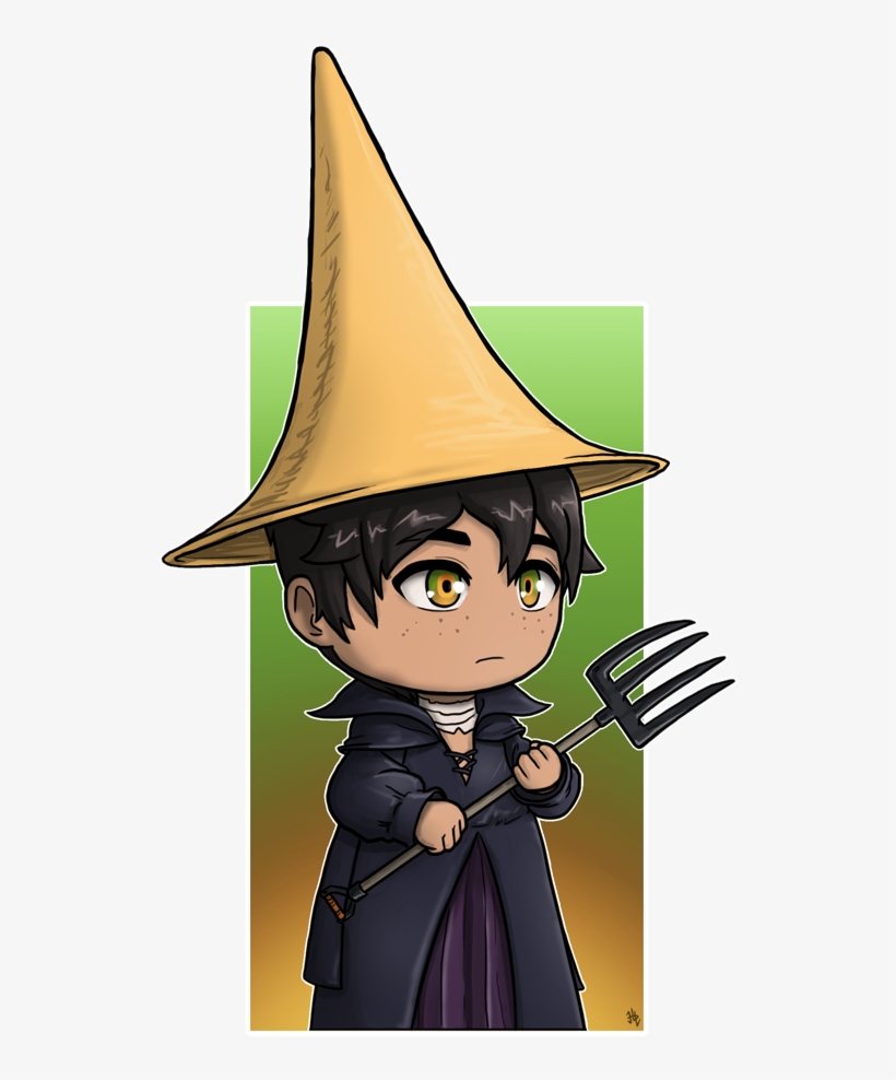 Tiny Black Mage Oscar - Cartoon, transparent png
