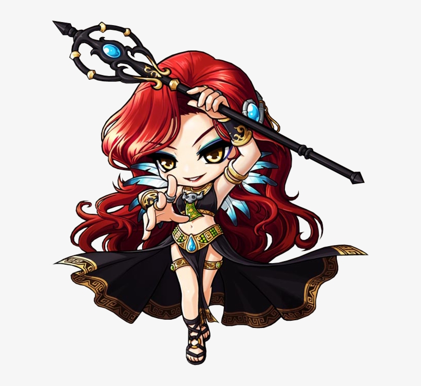 Hilla - Maplestory Characters Girls, transparent png
