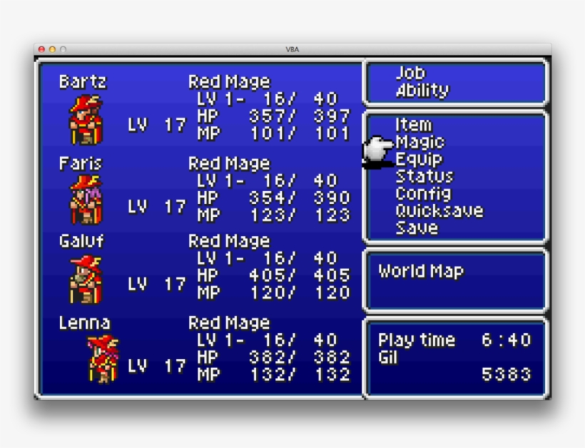 He Points To Magic, I Go And Show Him There Are No - Final Fantasy V, transparent png