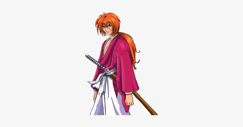 Himura Kenshin - Cartoon, transparent png