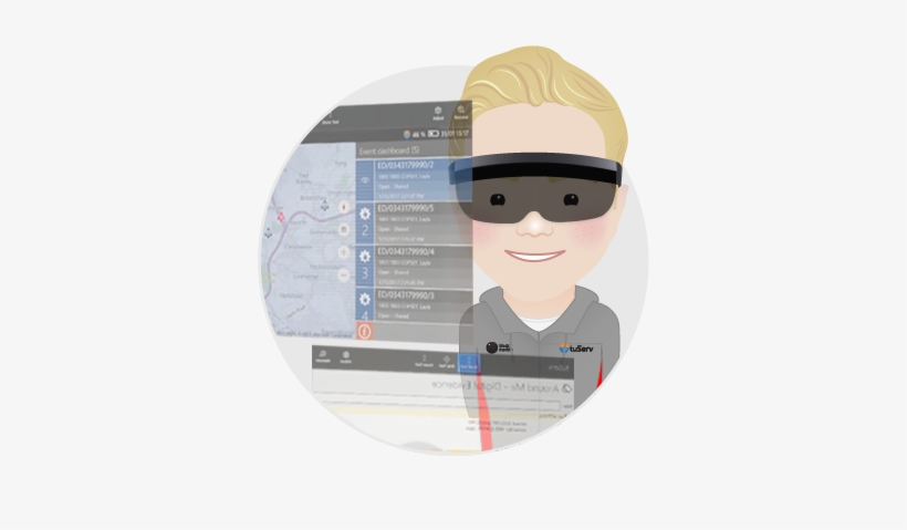 Delivering Tuserv On The Hololens - Marble, transparent png