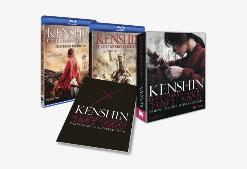 A - Pack Kenshin (2+3) [blu-ray], transparent png