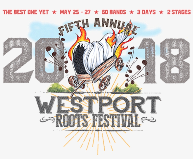 Banner Westport Roots Festival, transparent png