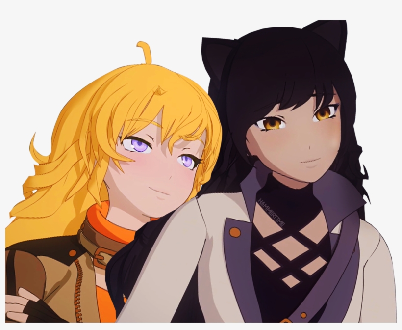 Everyone Kept Pointing Out The Way Yang Was Looking - Rwby, transparent png