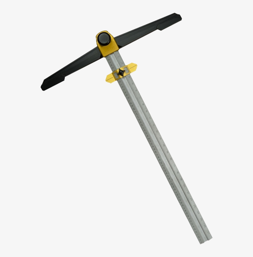 Regla - Stanley Stht1-05933 Drywall T Square Plus, transparent png