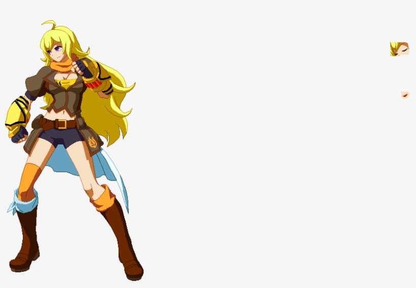 Rwby Yang By Luislezama - Yang Xiao Long, transparent png