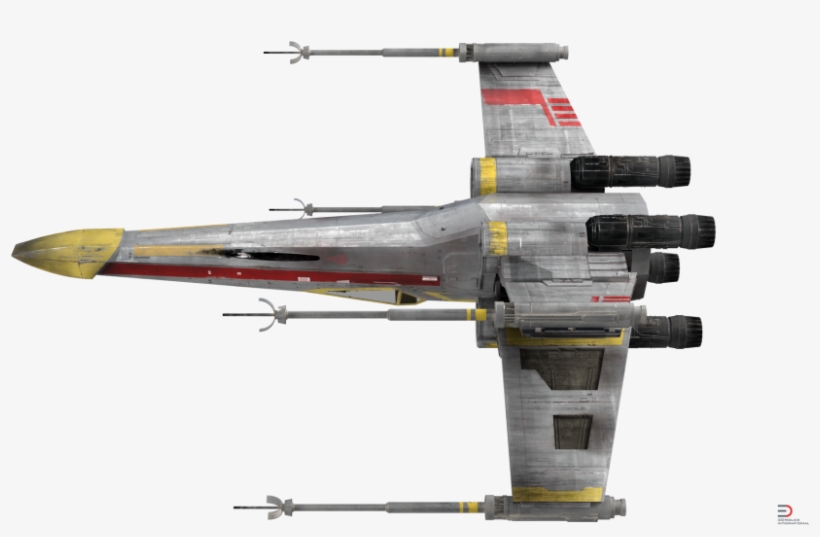 Star Wars X Wing Starfighter Yellow Royalty Free 3d - Sukhoi Su-35bm, transparent png