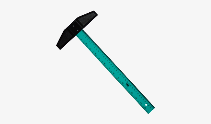 Regla “t” De Plástico 40 Cm Baco - Regla T De Plastico, transparent png