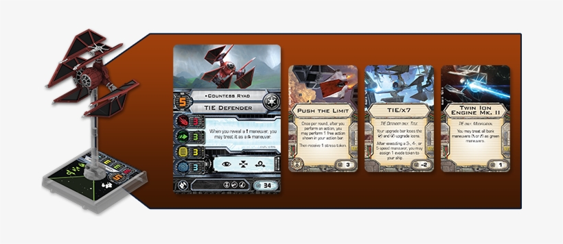 Demonstrating How The Activation Phase Is Dominating - Fantasy Flight Games - X-wing Miniatures Game Imperial, transparent png