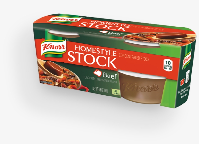 Knorr Homestyle Stock Beef 4.66 Oz, transparent png