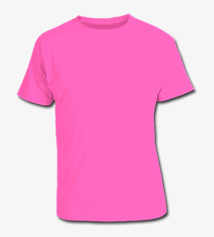 Camiseta Rosa Masculina Lisa, transparent png