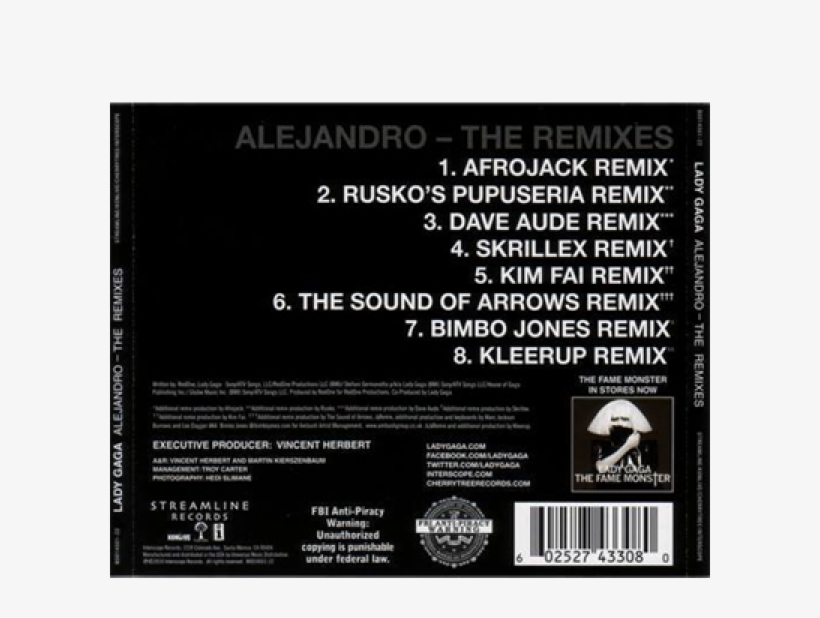 More Views - Lady Gaga Alejandro The Remixes, transparent png